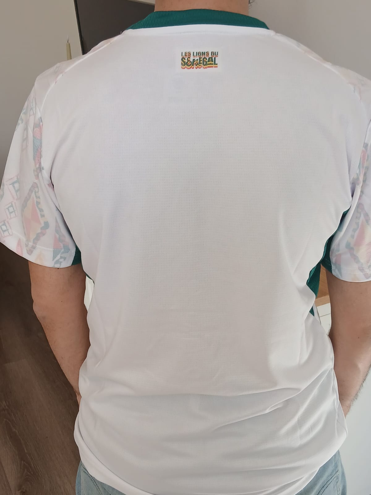 Maillot Sénégal blanc 2026