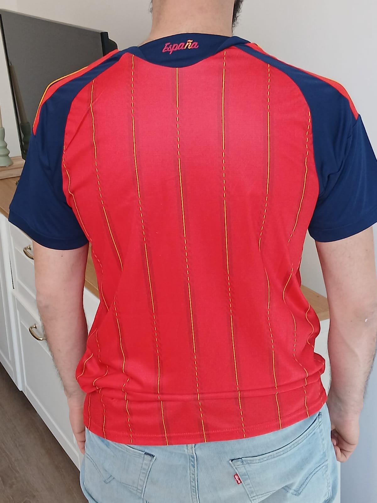 Maillot Espagne rouge 2026