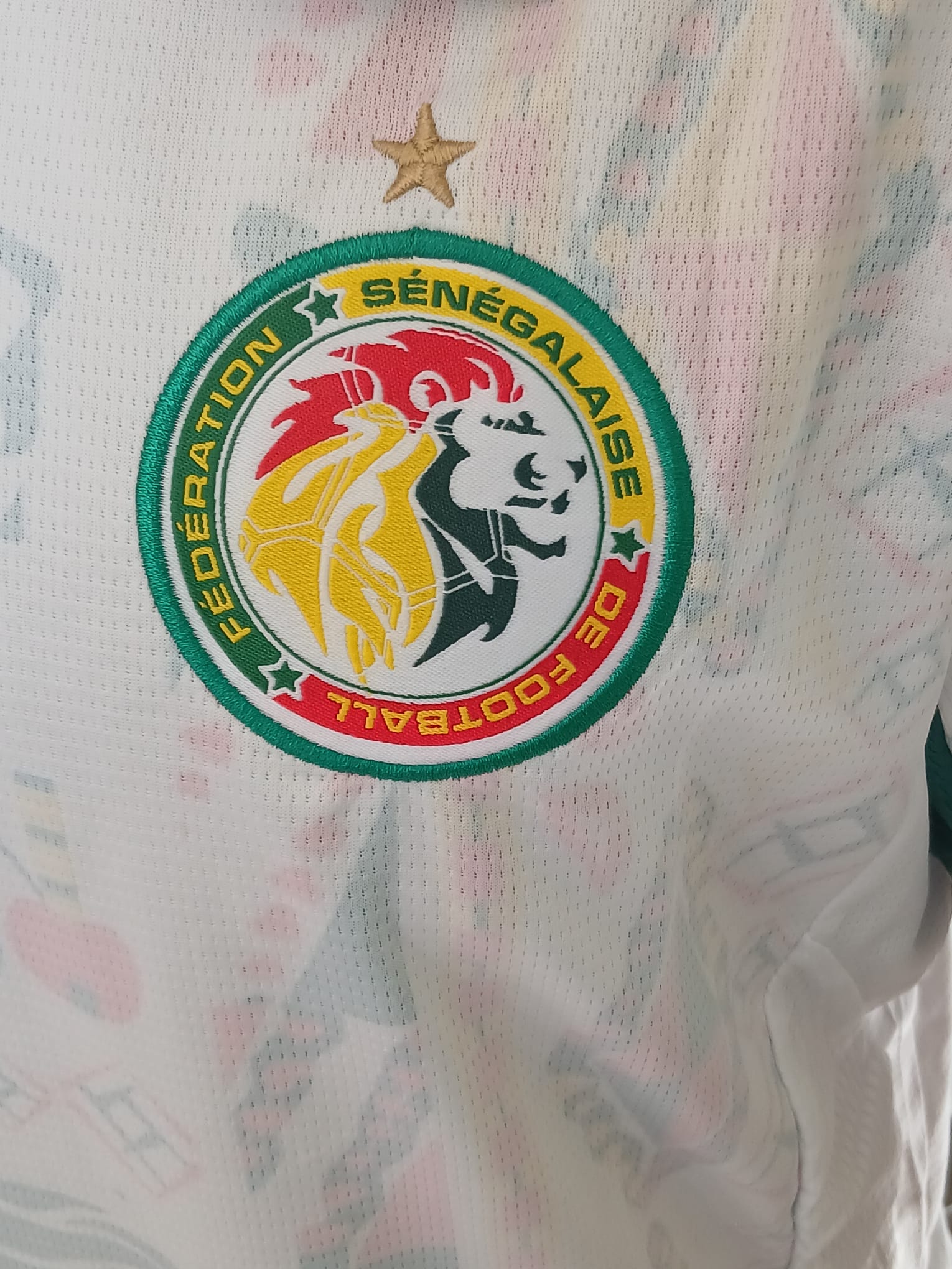 Maillot Sénégal blanc 2026